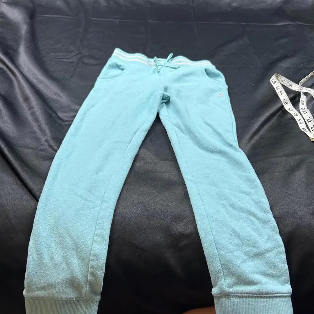 OshKosh B’gosh Girls Light Blue Sweatpants Size 6Y Sparkly‎ Silver Accents
